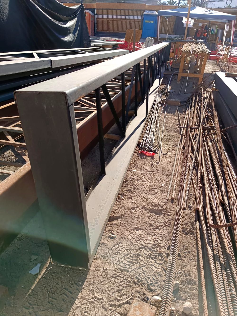 ESTRUCTURA METÁLICA EN FABRICACIÓN