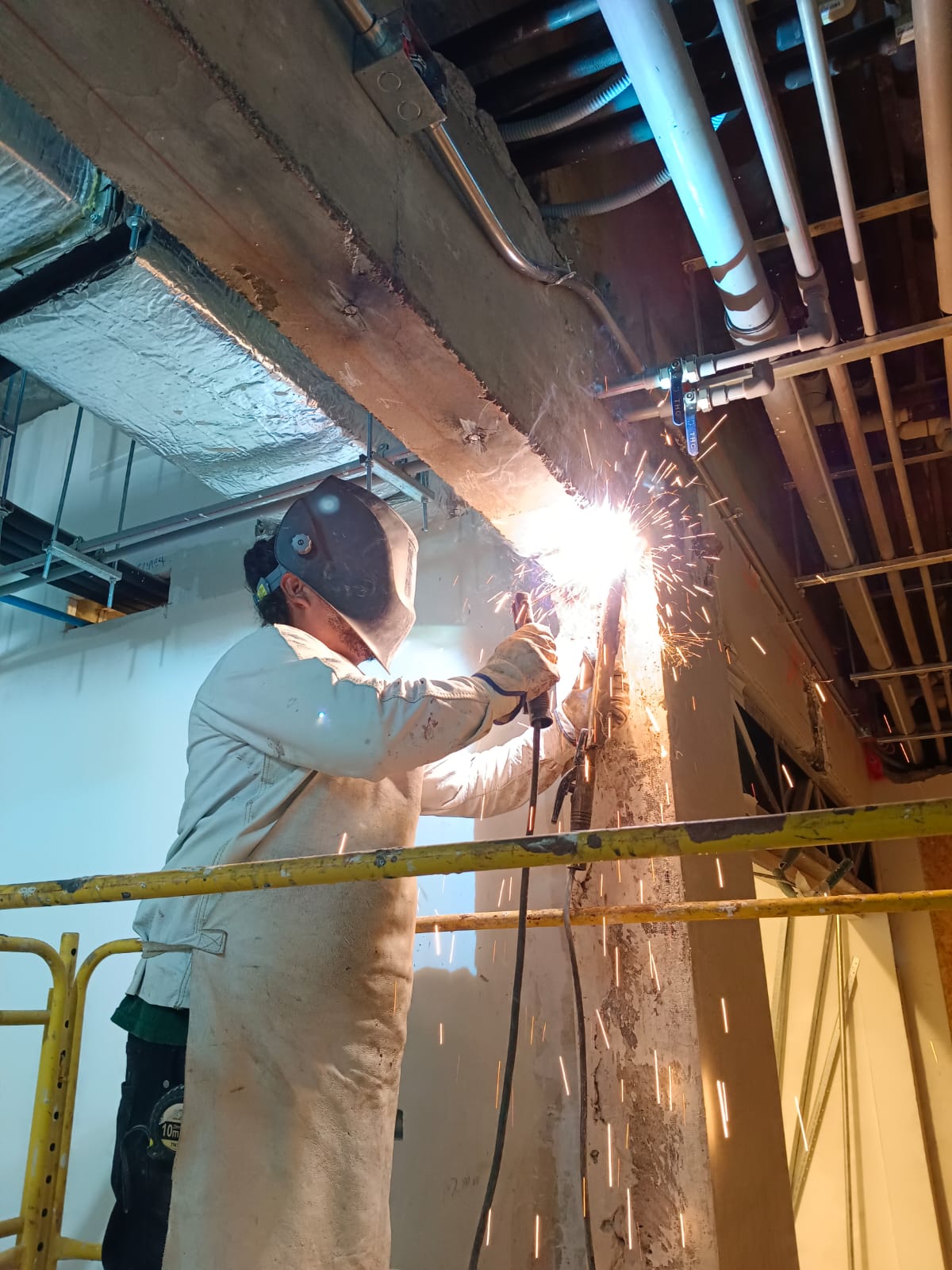 SOLDADURA ESTRUCTURAL CONTROLADA EN OBRA